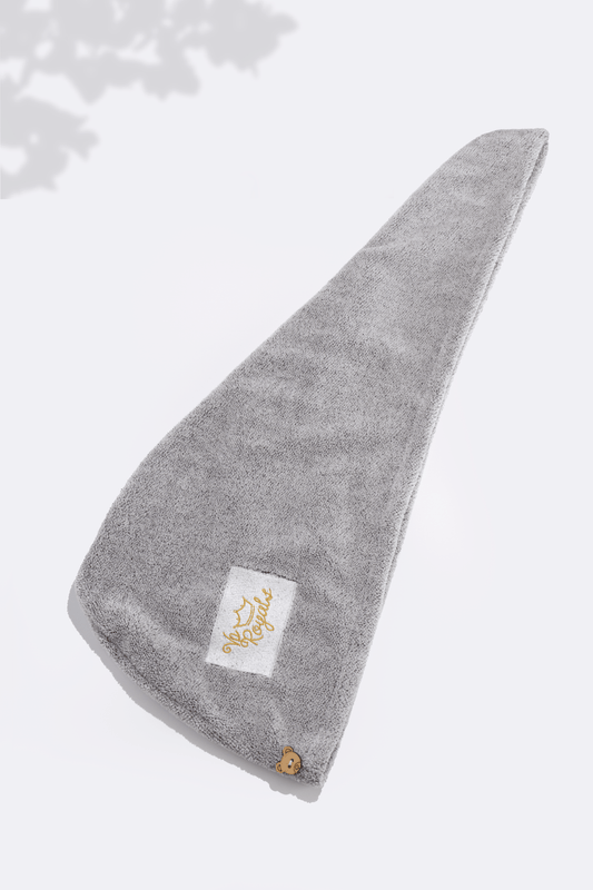 Exclusive Grey Microfibre Towel