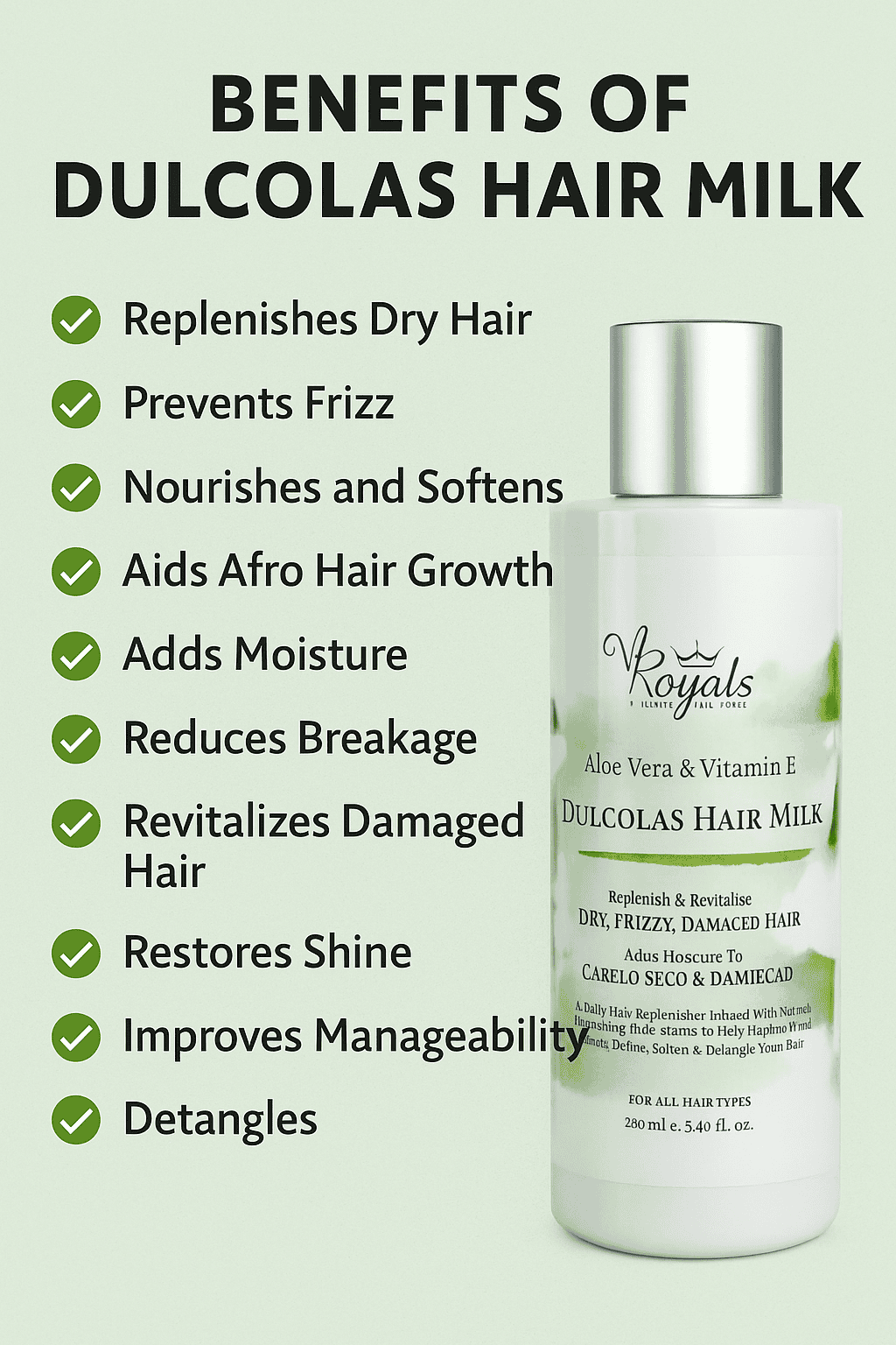 Dulcolas Milk Hair Moisturiser