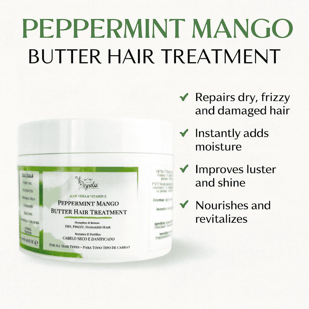 Peppermint Mango Butter Hair Treatment